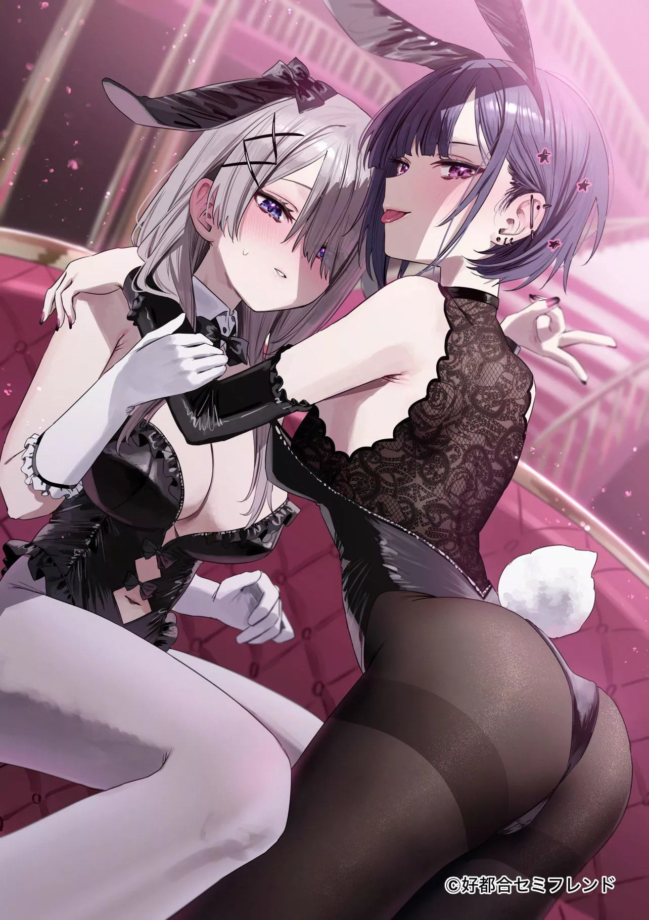 Hamanasu ruka & Kuruma suuna [Convenient Semi-Friend]