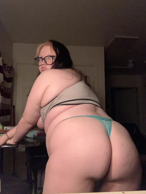 how’s my ass look in thongs? 