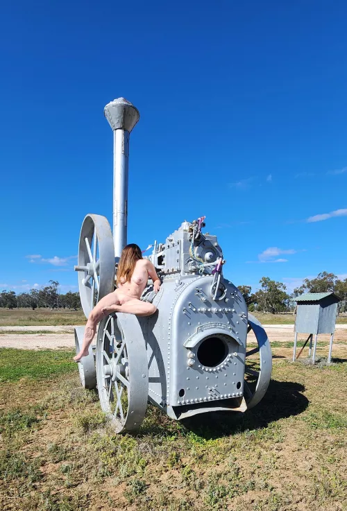 How's my tractor look? Ready to do some ploughing? 🤣🤣