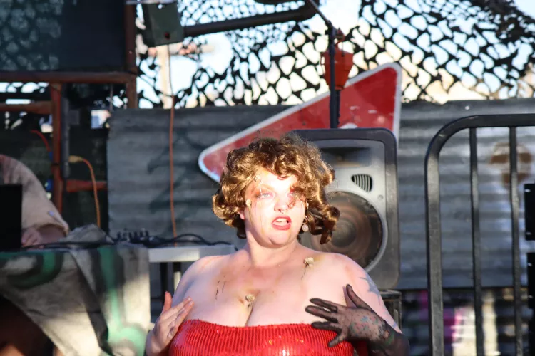 I cut my dress off for this