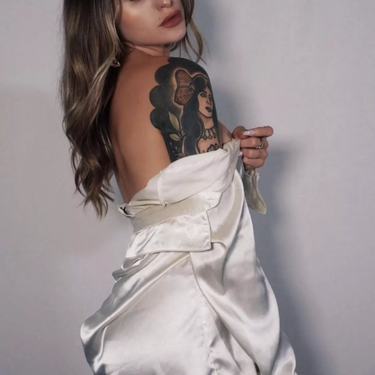 I have the biggest silk fetish. 