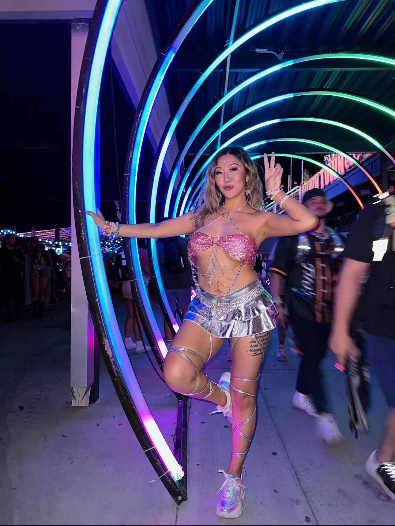 I hope it’s hot at edc this year