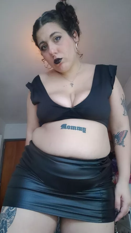 I hope my belly scares you!