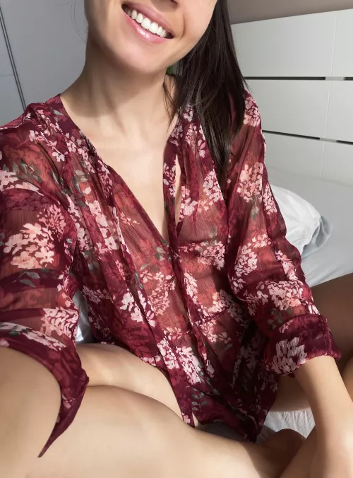 I hope my smile makes your day happy