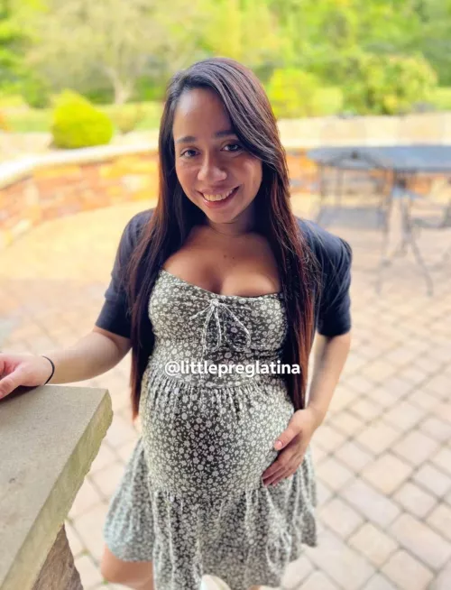 I love playing outside with my bump 