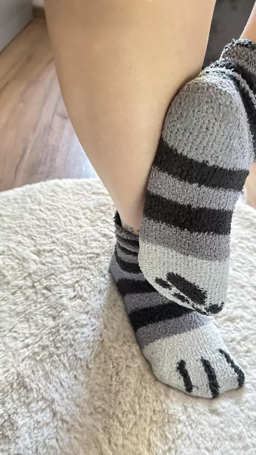 I love socks with different prints.