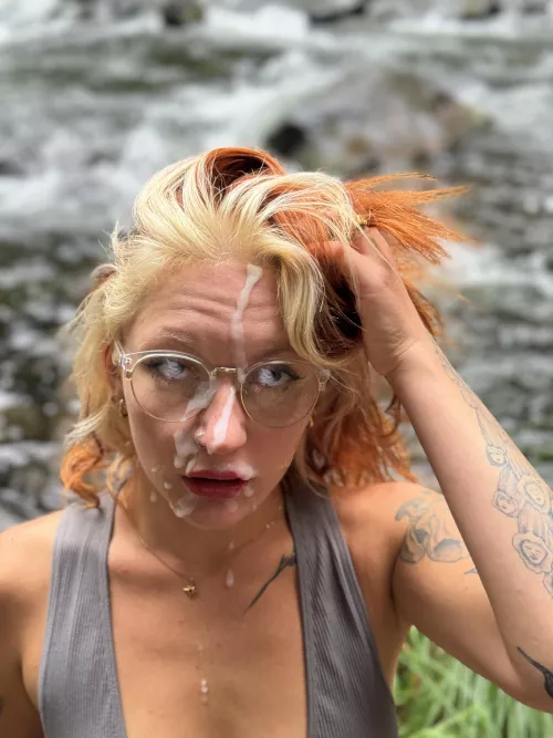 I love when daddy saves a big load for me