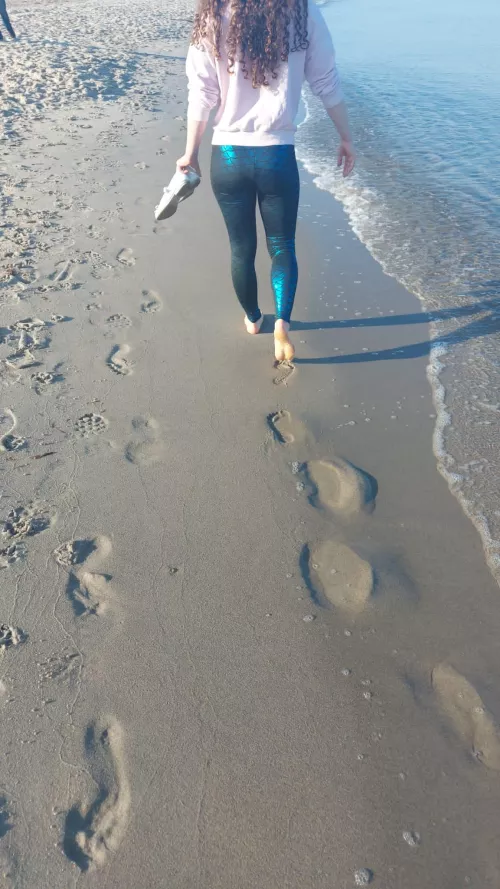 I luuv walking barefoot 🏖