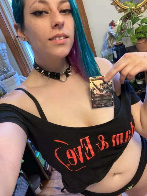 I want you to bend me like a mtg foil