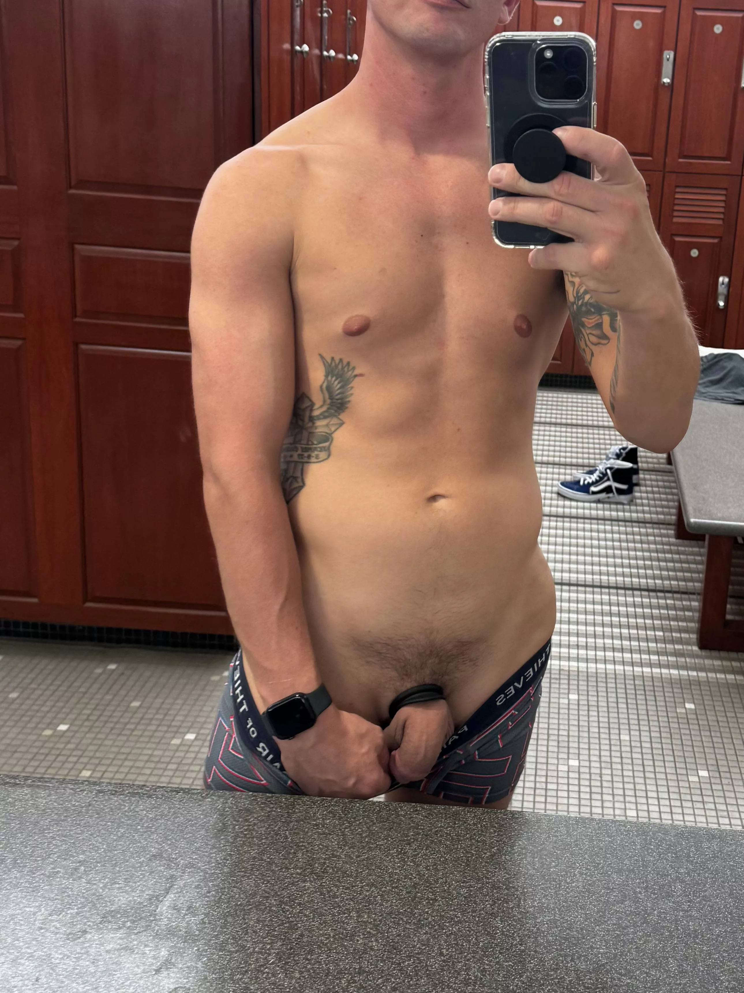 I went strapped today! 