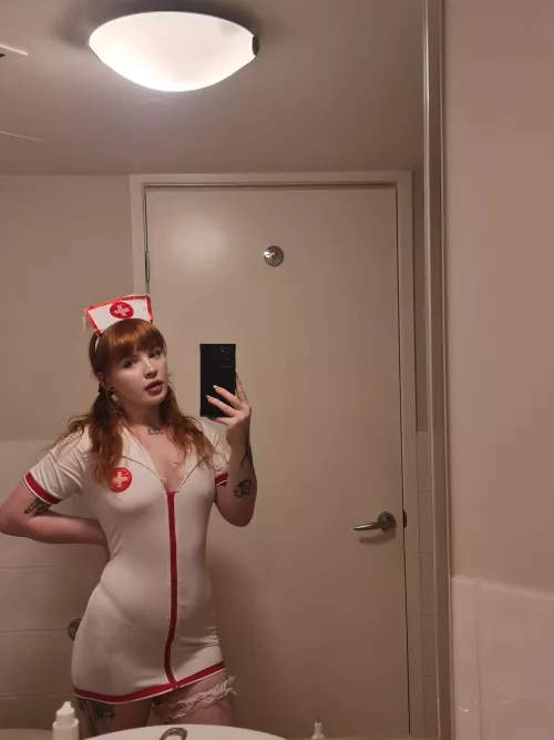 I'd make a great nurse :)