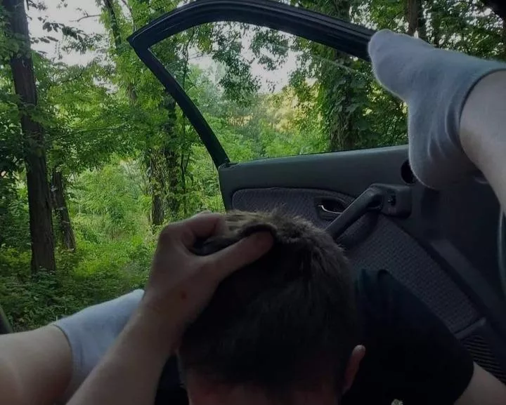 If we are talking Road Head......just pull over.  I'm not driving anyway.  Just pull over, come on around and give me head.  You wanna talk dirty?  You are messing with the wrong bitch.  Pull this mother fucker over.  Get out and put that pretty mouth o