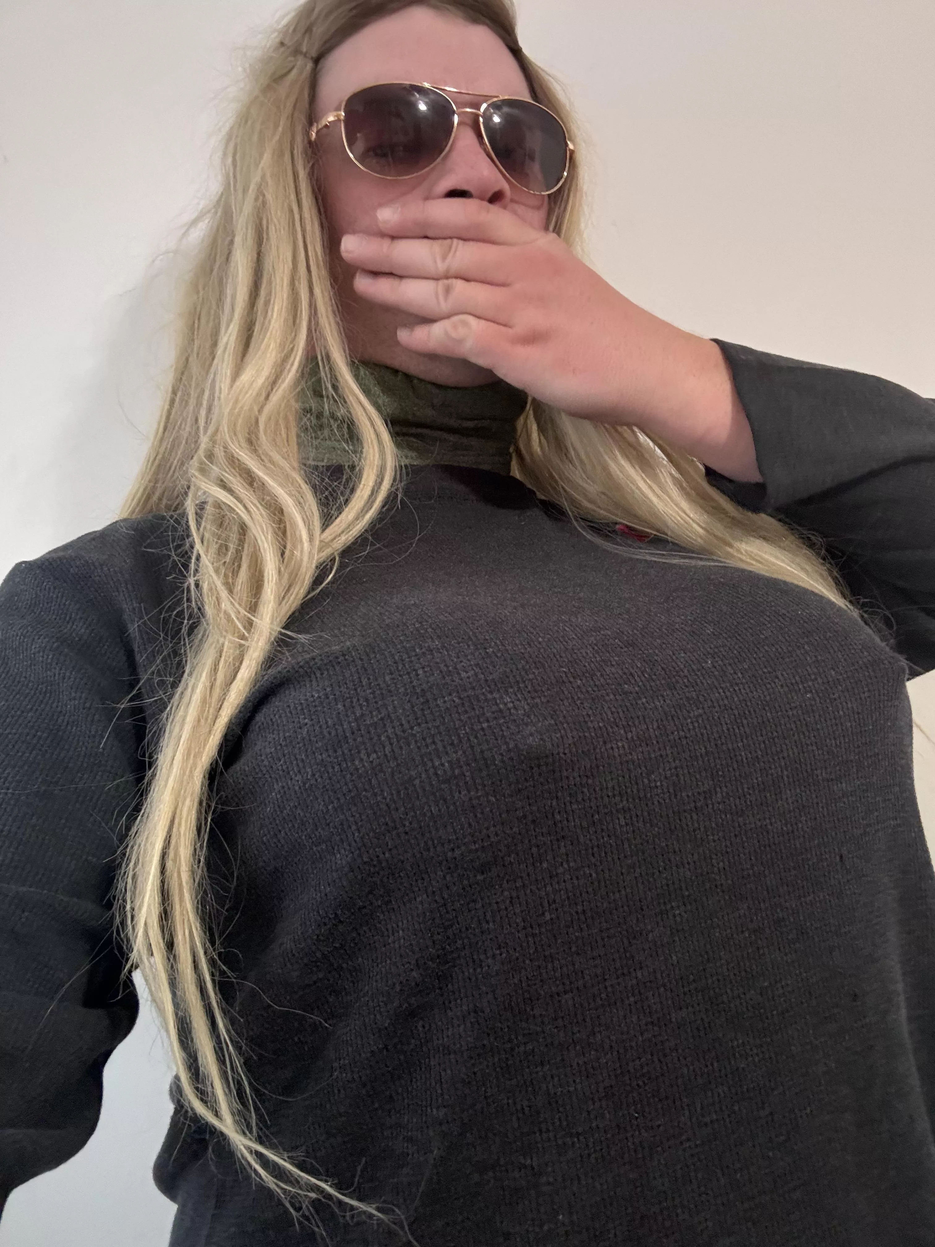 I’m still shocked at how big and perky my boobies are!