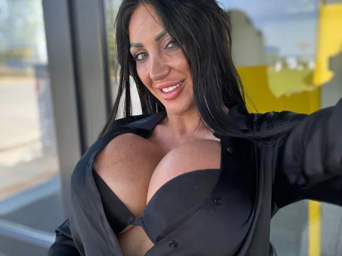 Imagine these perfect tits bouncing in front of you