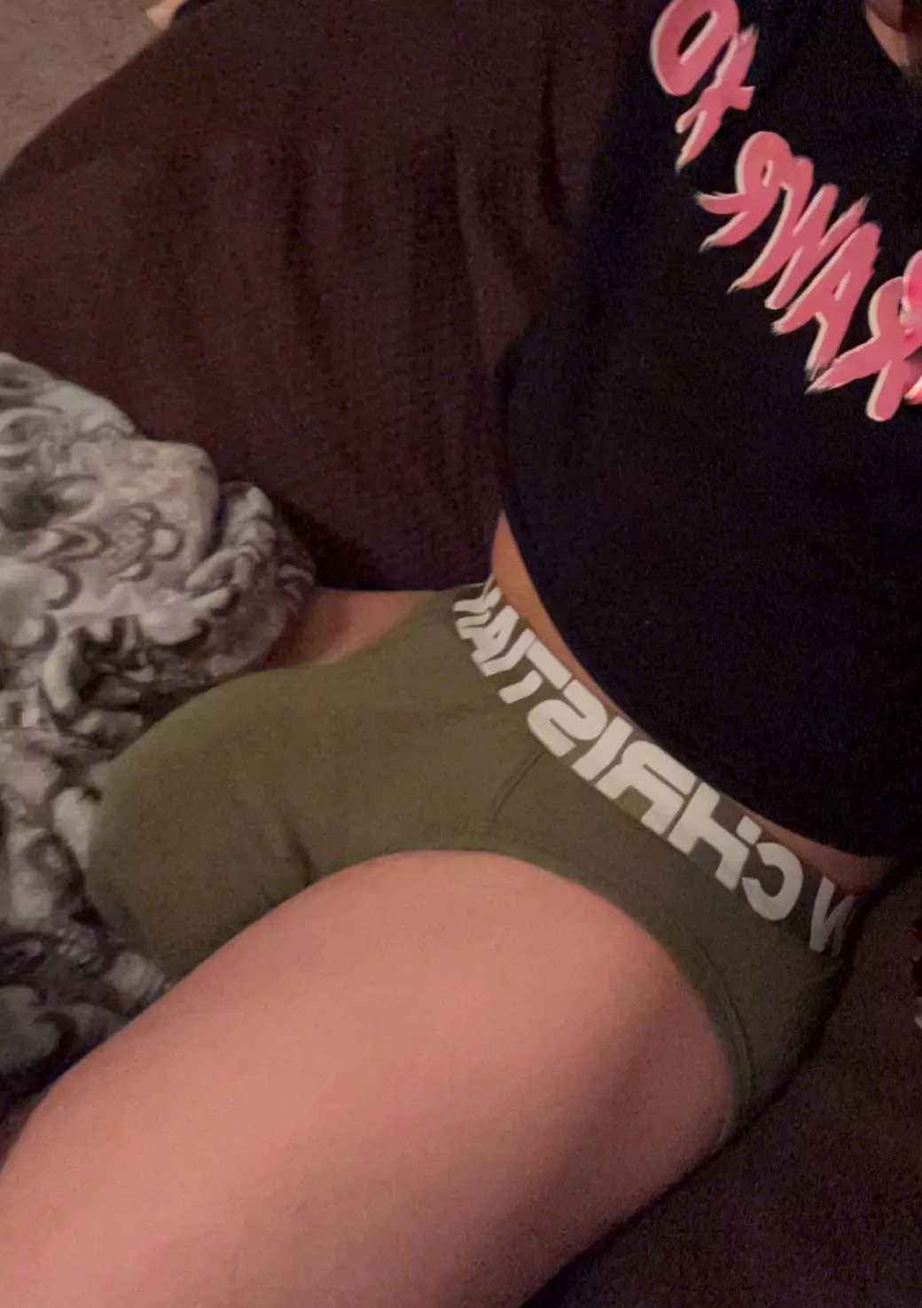 Its kind of hard to hide your softie when it bulges like this