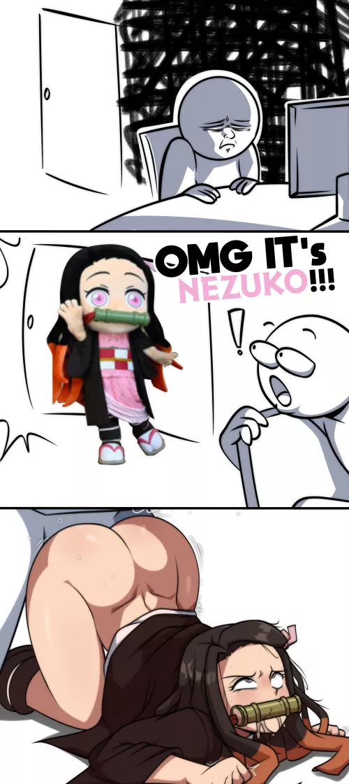 It's Nezuko!!