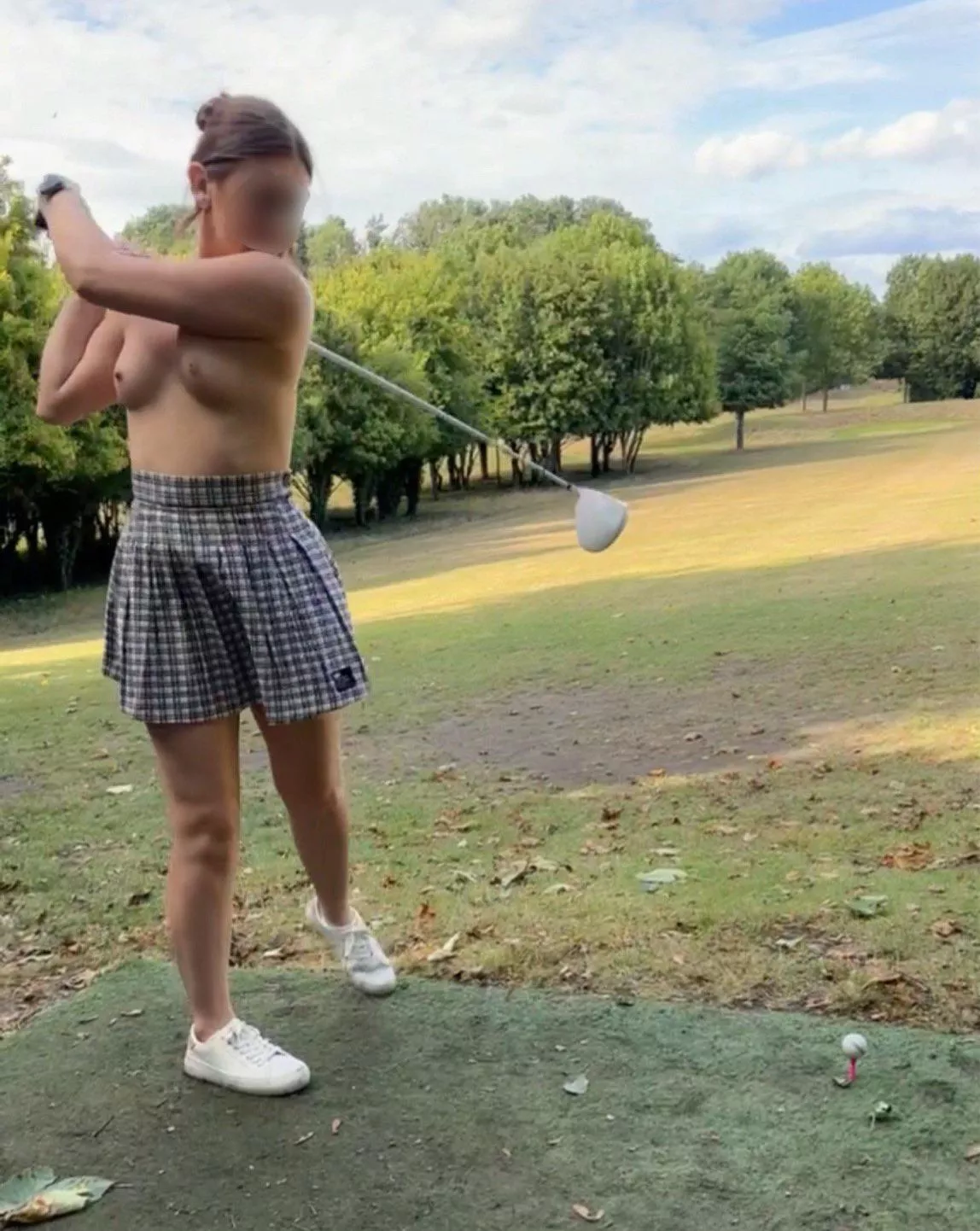 I’ve been told I need to work on my swing 💁🏻‍♀️