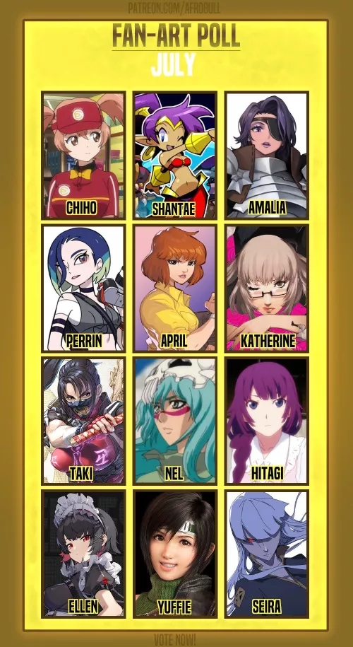 JULY 2024 POLL IS LIVE! Who's your pick? 👀