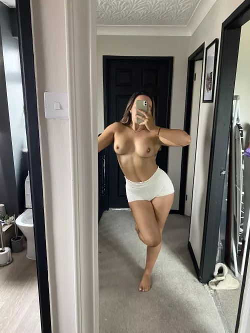 Just got back from the gym.. want me to shower first or?