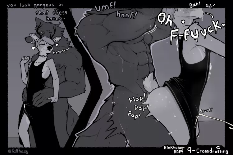 Kinktober-9 Crossdressing (taffhazy) [MM]