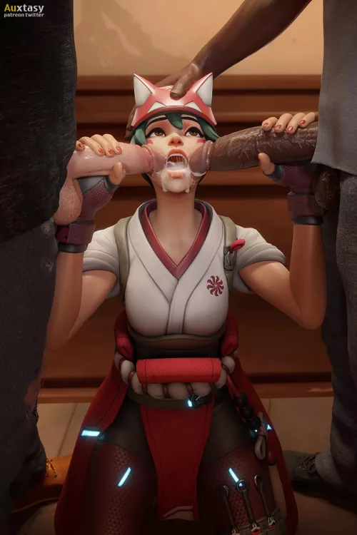 Kiriko gokkun (Auxtasy) [Overwatch]