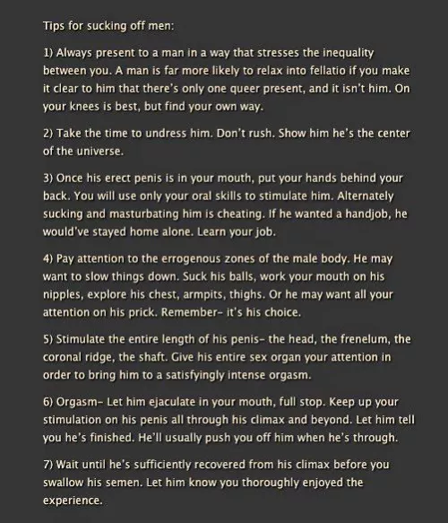 Learn How To Pleasure Men