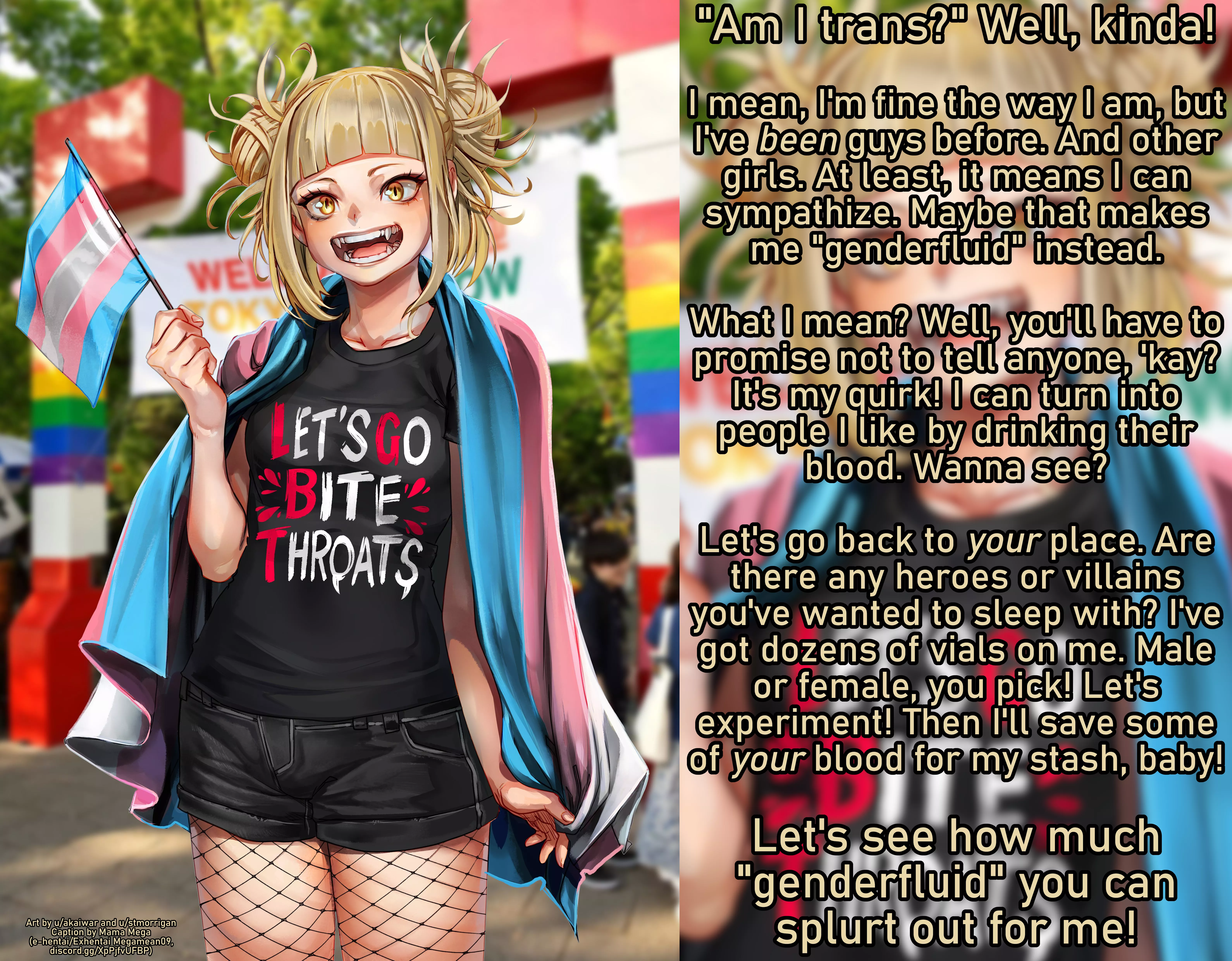 Let's Go Bite Throats [Toga Himiko4a] [Am I trans? Who cares, let's have fun!]