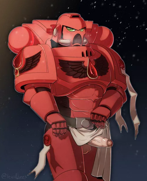 (lewdbees) [M] wonder if gw will ever let there be an ending to 40k. the emperor rises from his throne, kills chaos and takes over the universe, the end.