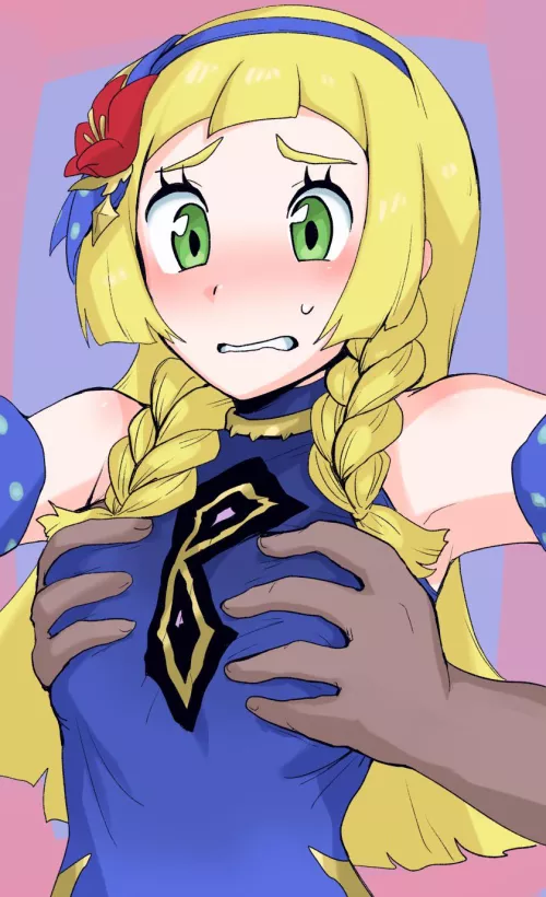 Lillie being fondled