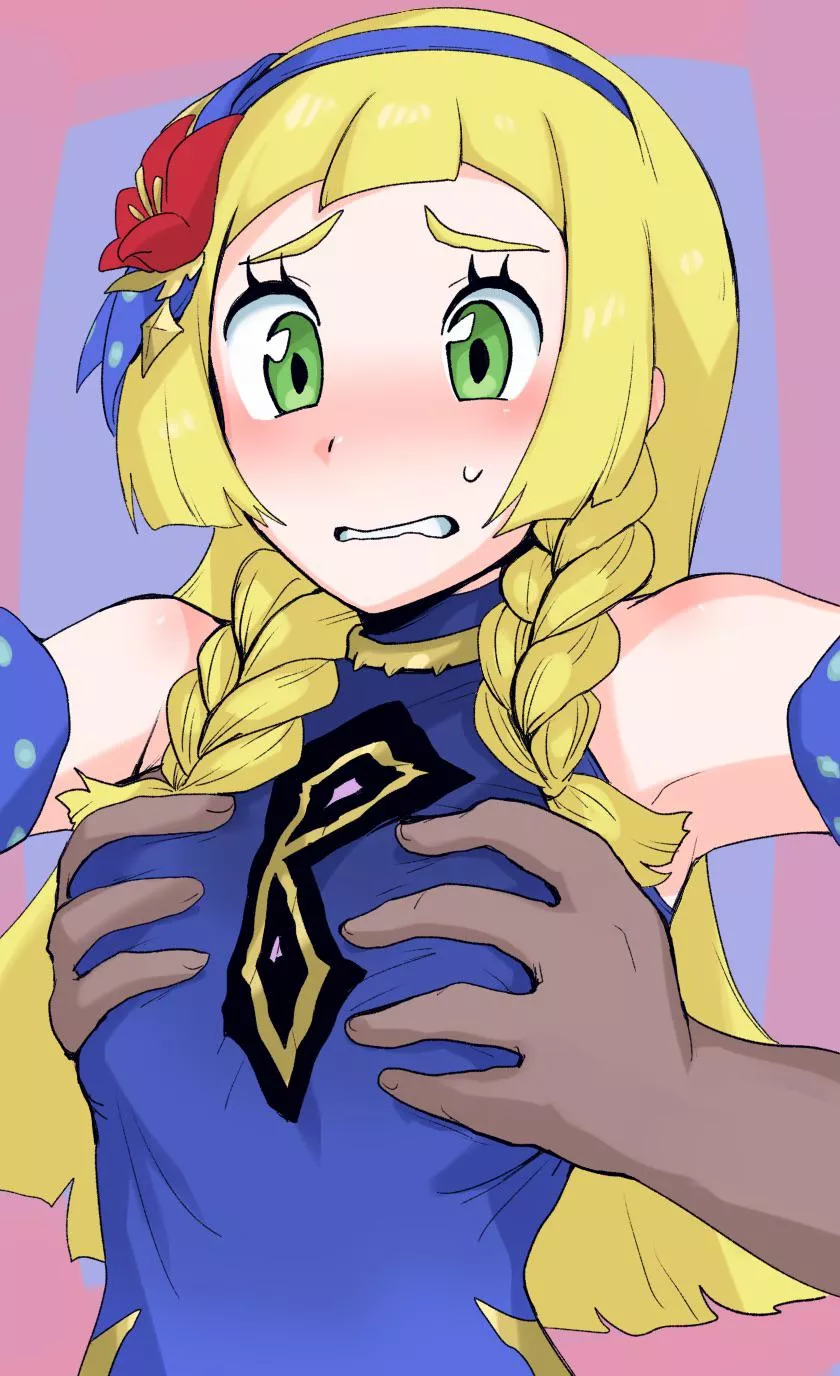 Lillie being fondled