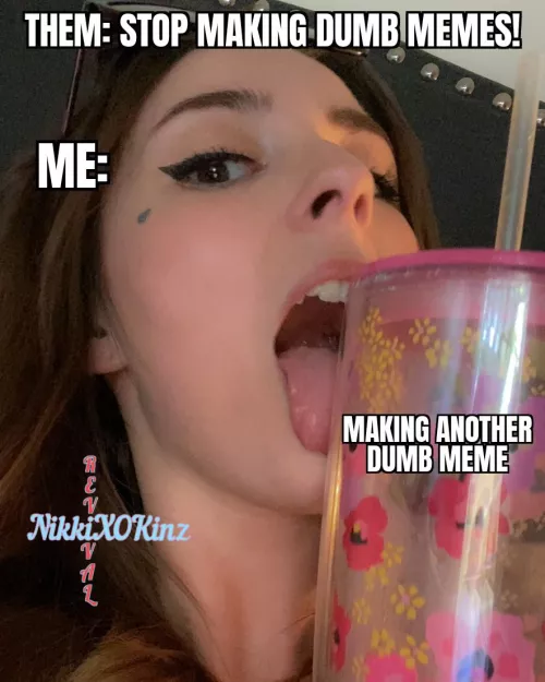 Lol it's not that serious