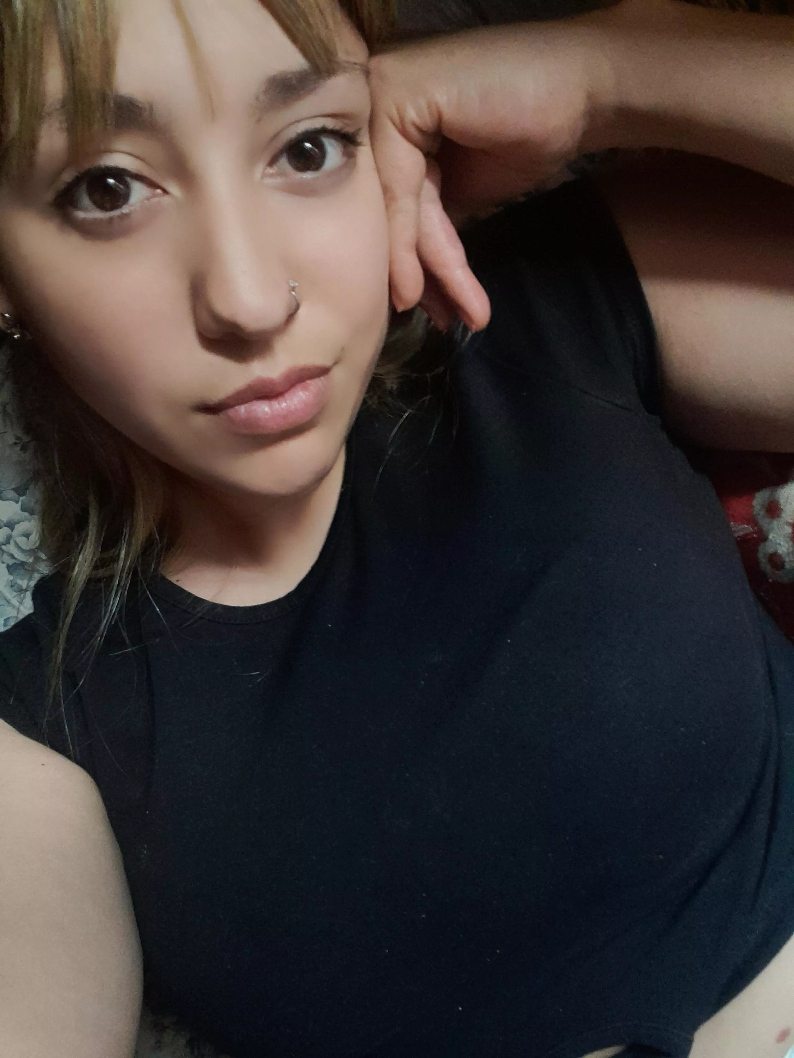 look of an angel with the body of a devil