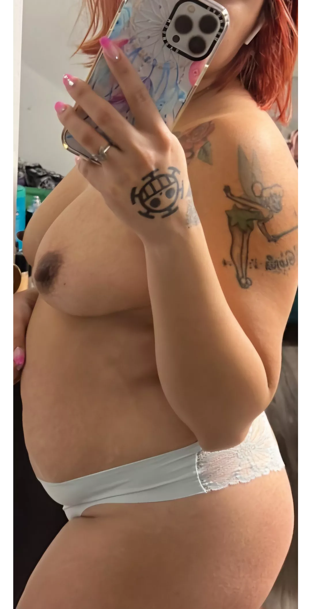 Love the lace on my ass