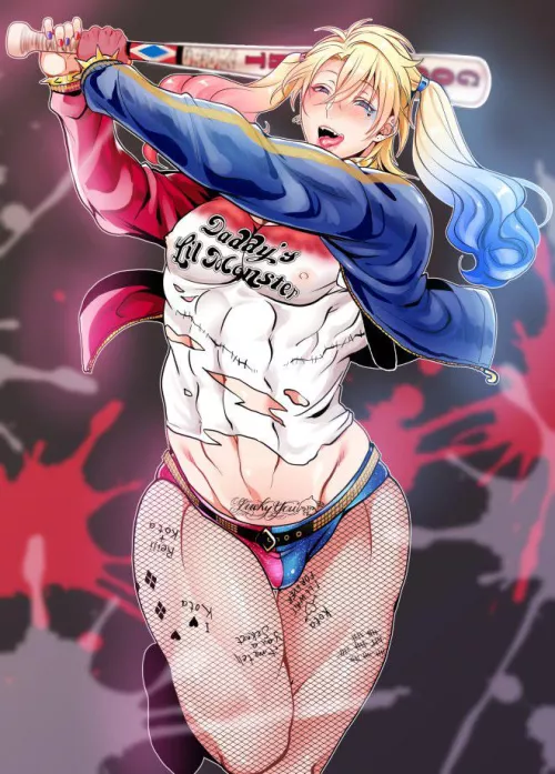 [M4FB] me and my girlfriend were going to comic con i arrived a bit late dressed as the joker i knew my girlfriend would wear a Harley Quinn outfit as i spot her from behind and smack her rather thicc ass “sup babe miss me” i said unaware i was talki