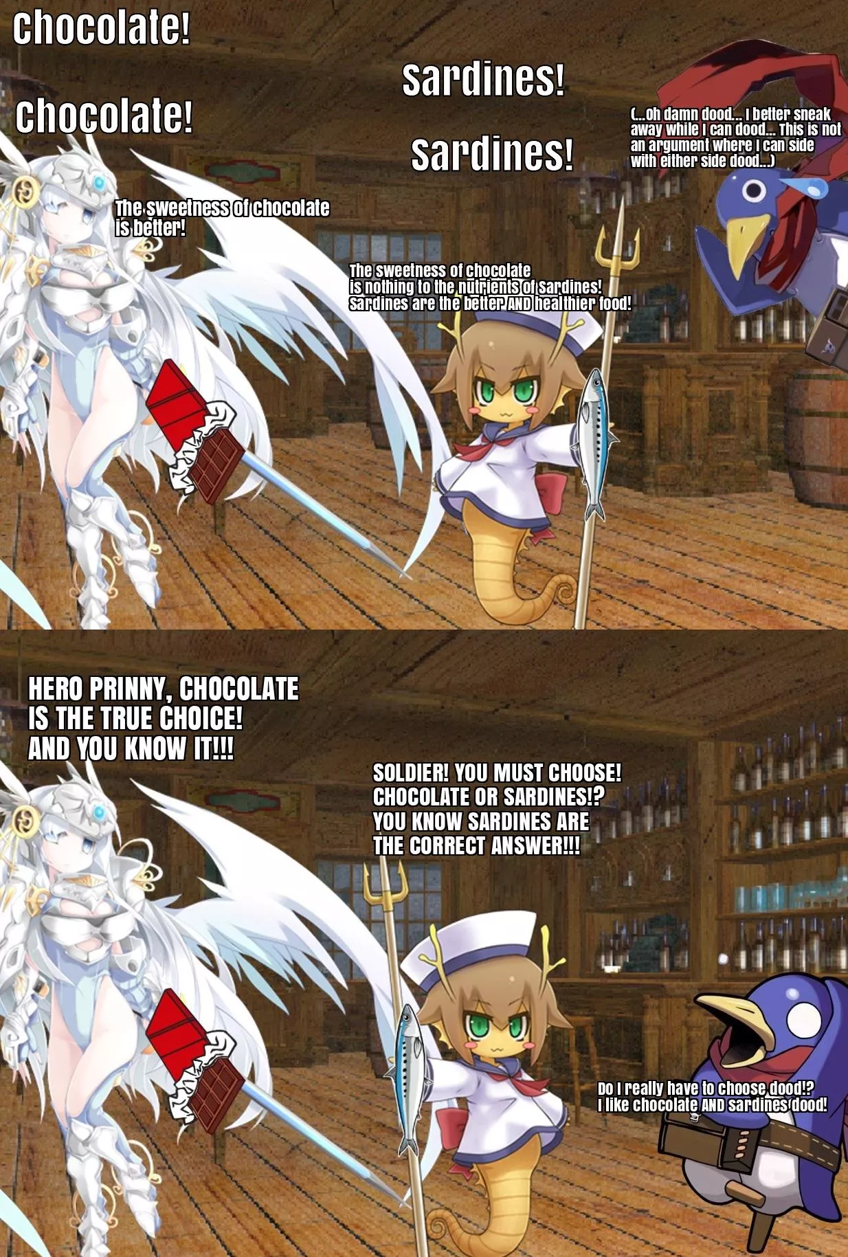 Memes while waiting for the full version of Paradox 3 (20 DAYS LEFT): Chocolate or Sardines?