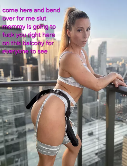 mommy wants to show everyone why you're her favorite slut