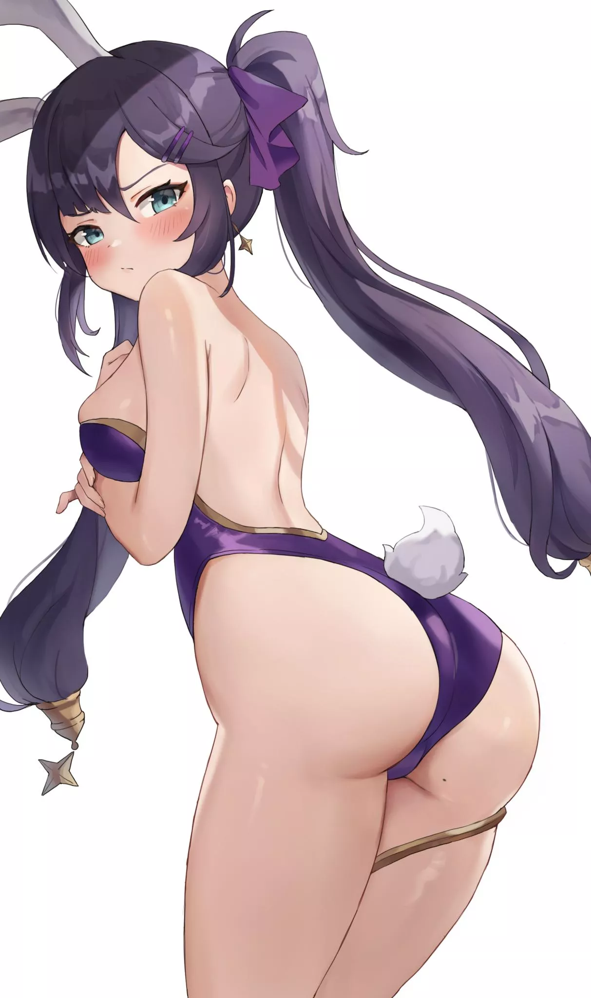 Mona's cute fluffy tail (By JAGGING)