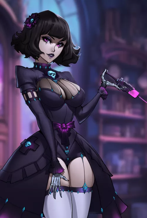 Mora - necro nurse (by Ninego) [The Veil Chronicles: Nix University] 