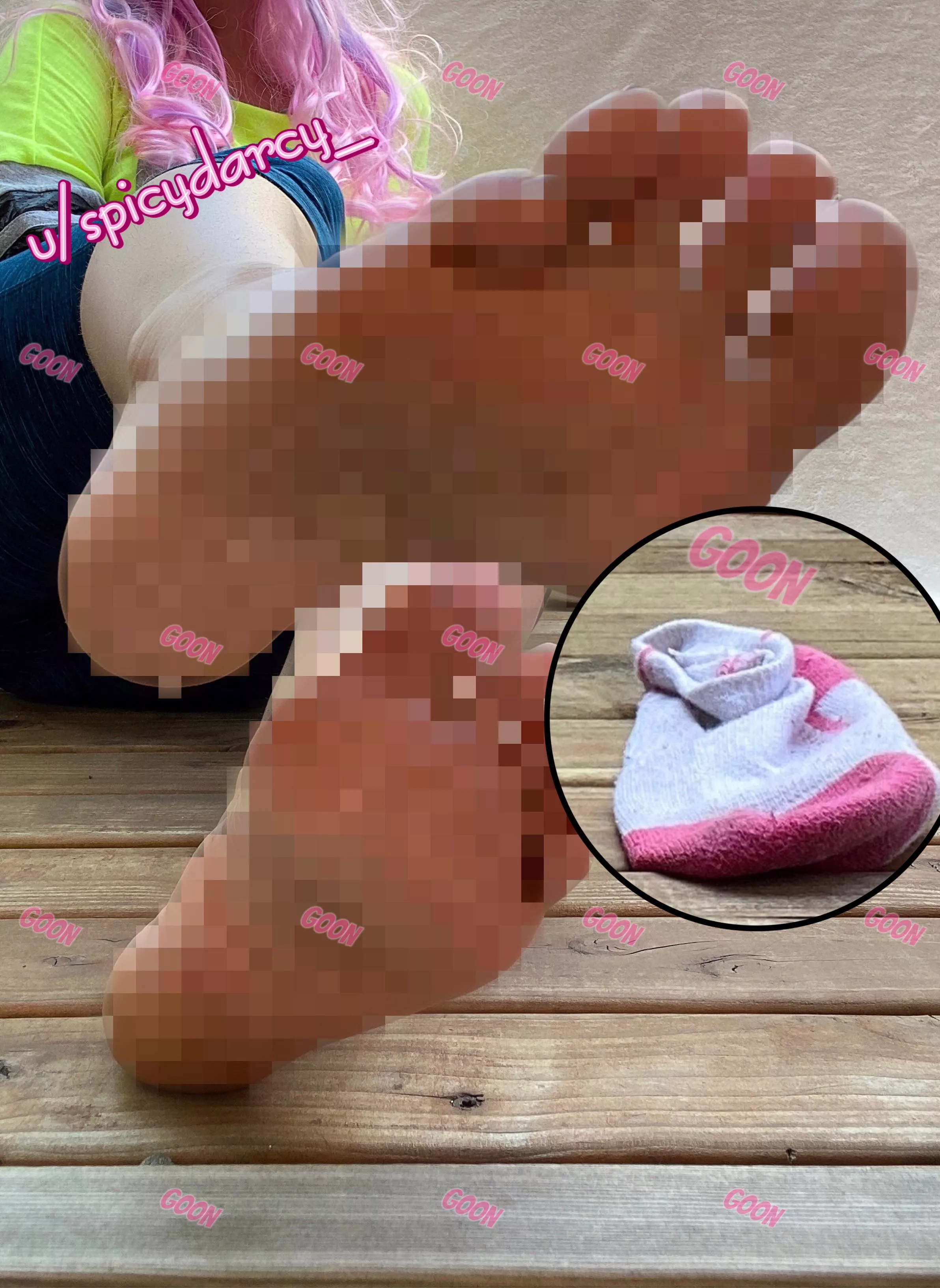 my feet are not for betas. Goon to my dirty socks. 