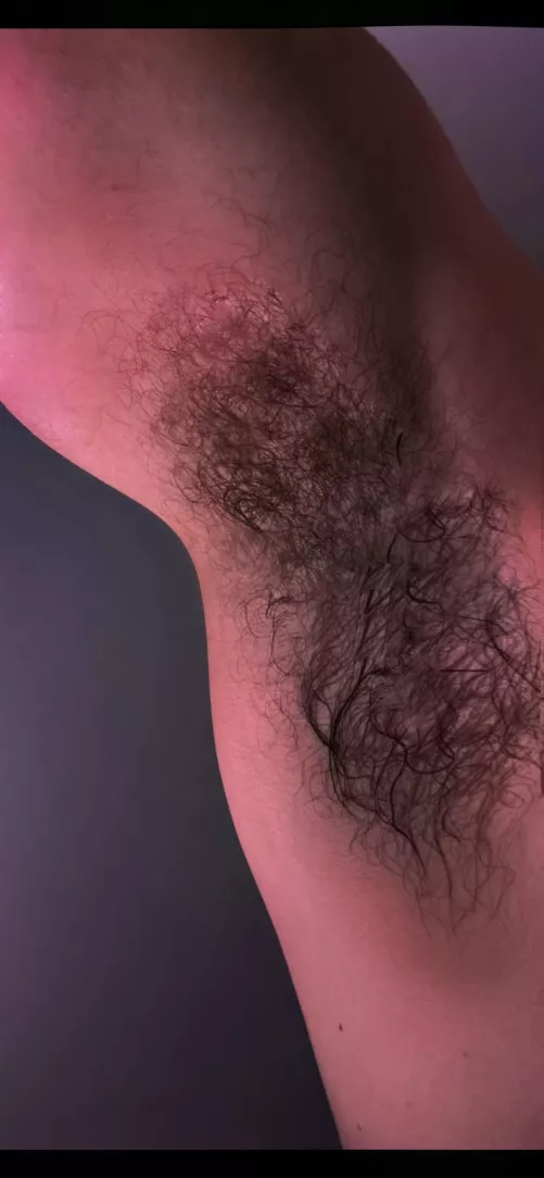 My insanely hairy pit 