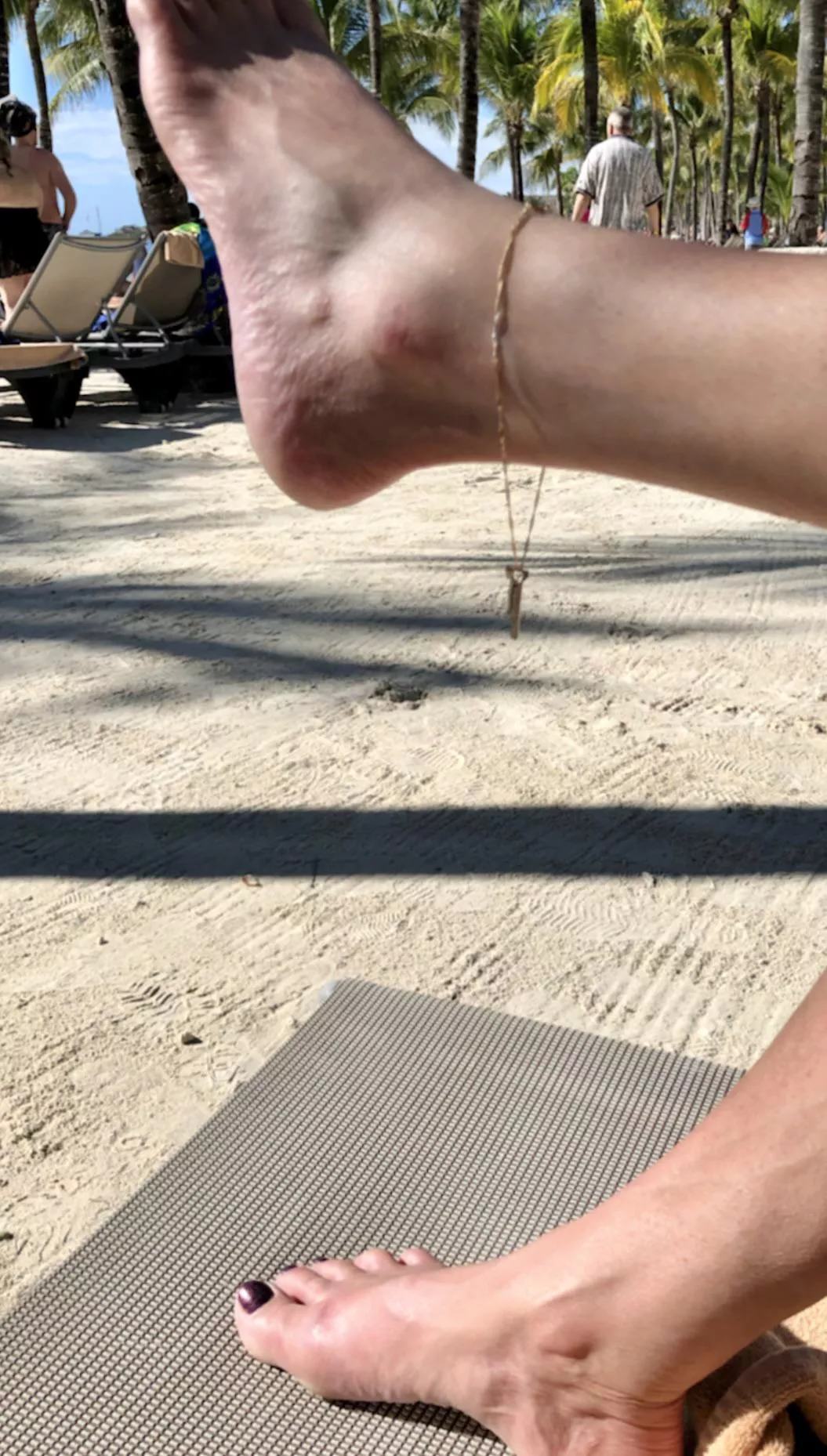 My key holder at the beach