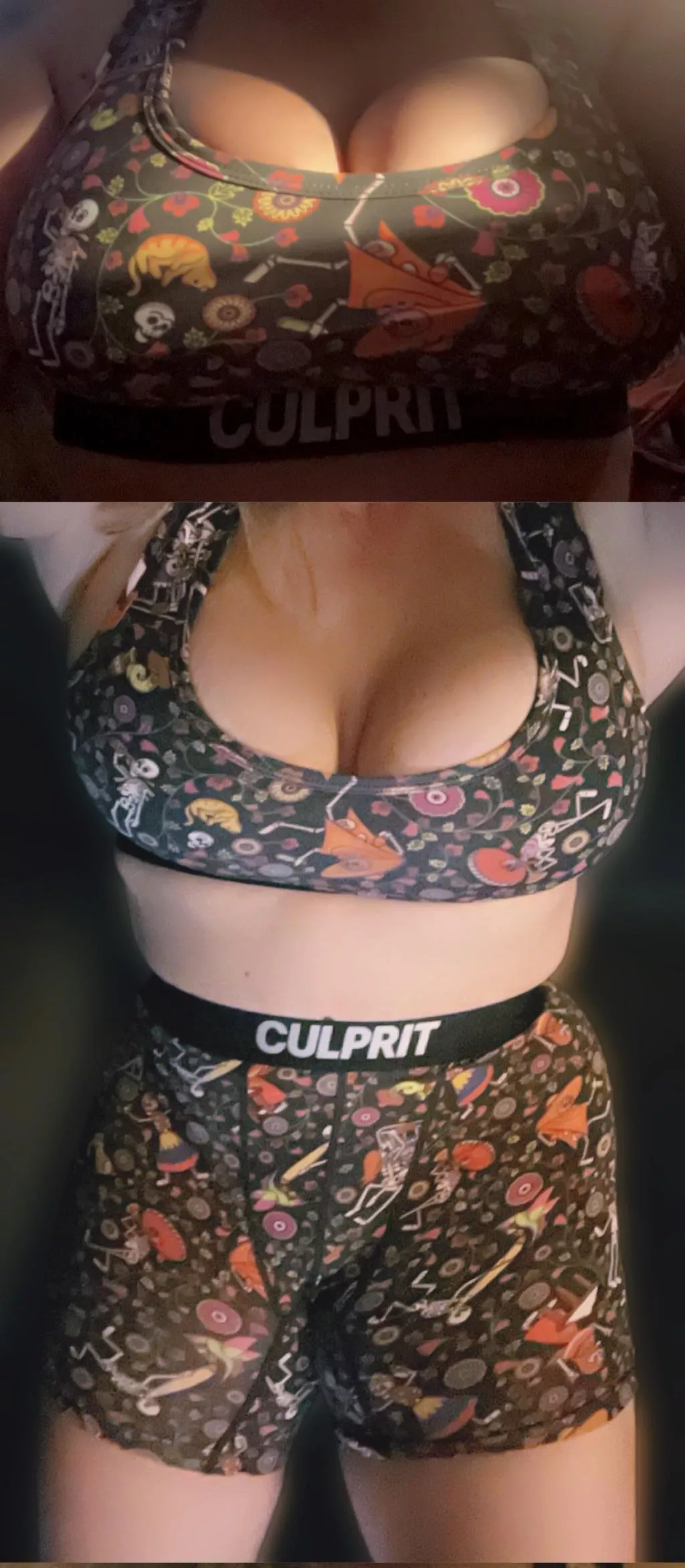 My new favorite lounge set 💕 Aren’t the little skeletons so cute 🥰 