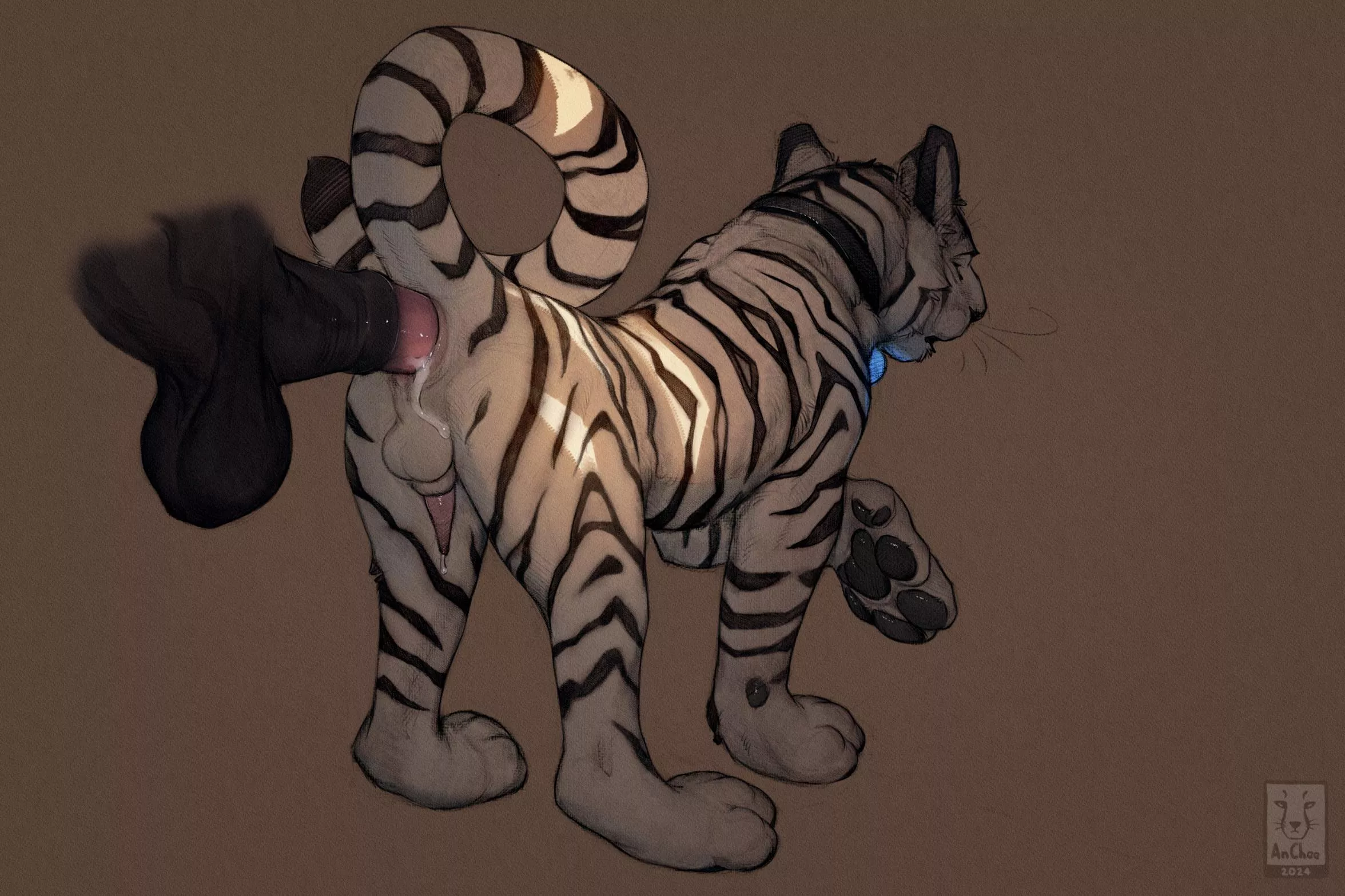 My Tiger and horse toy =) (anchee) [MM]