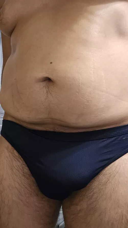 Navy Blue Bikini POT Age 40