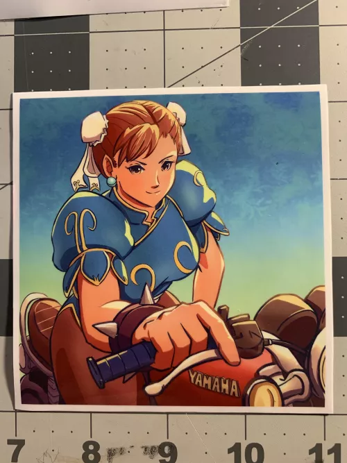 new chun li stickers 