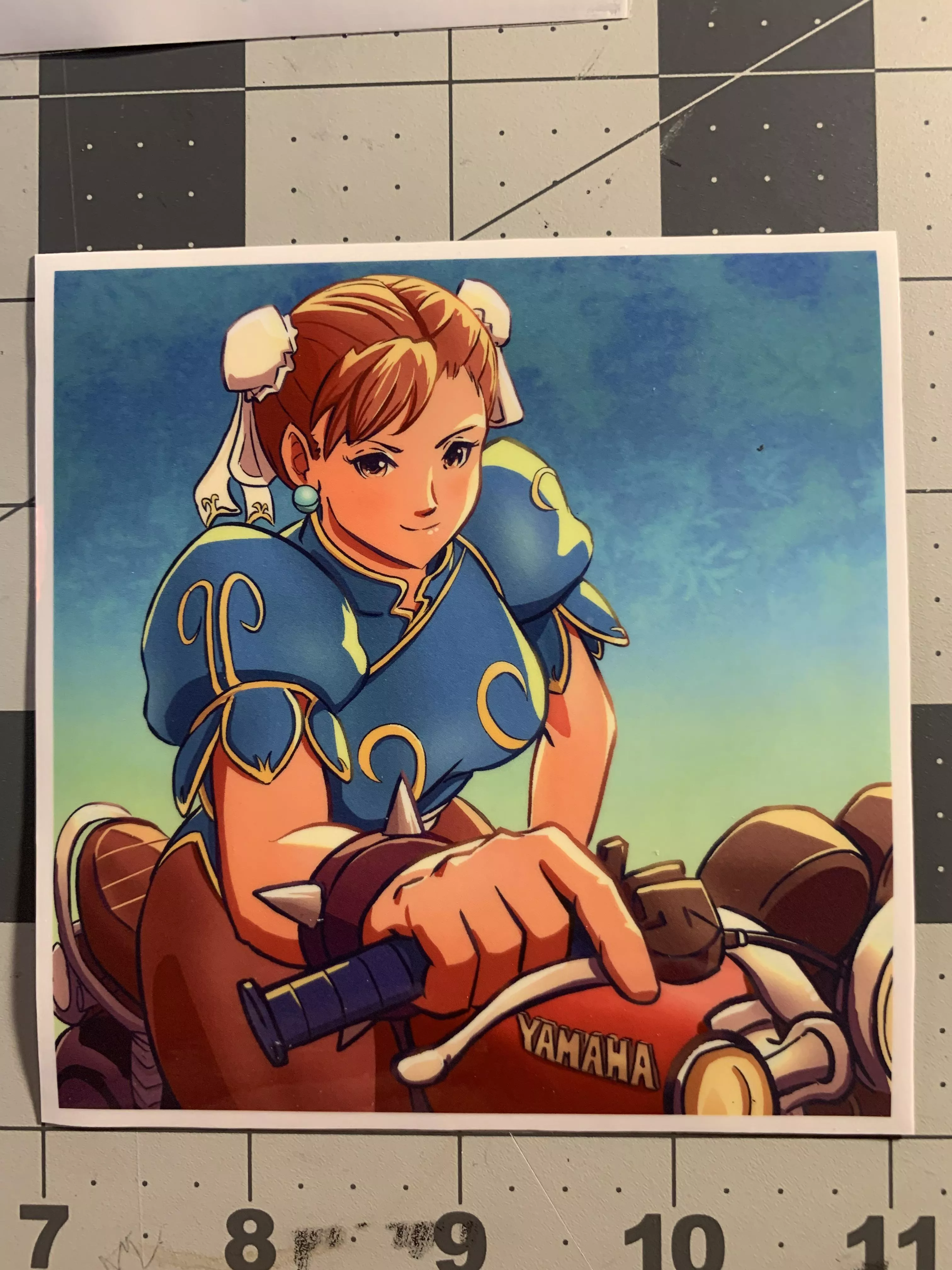 new chun li stickers 