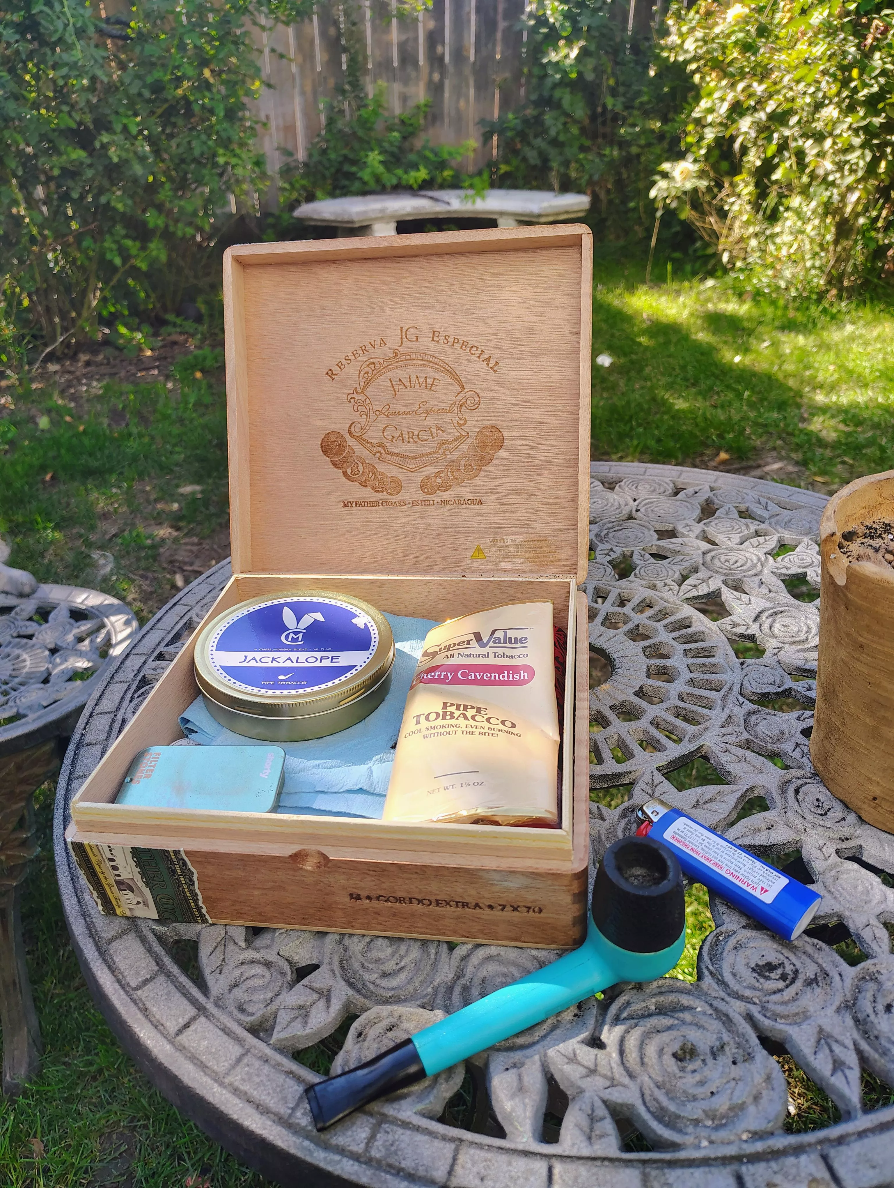 New pipe smoker, Sunday sesh