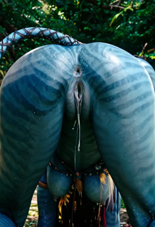 Neytiri waits for you (from behind)