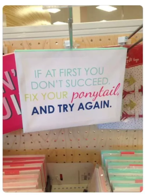 Nobdy likes a quitter 🤣