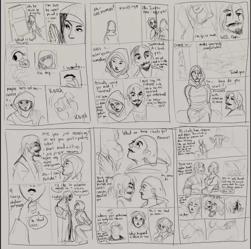 occultist/vestal comic